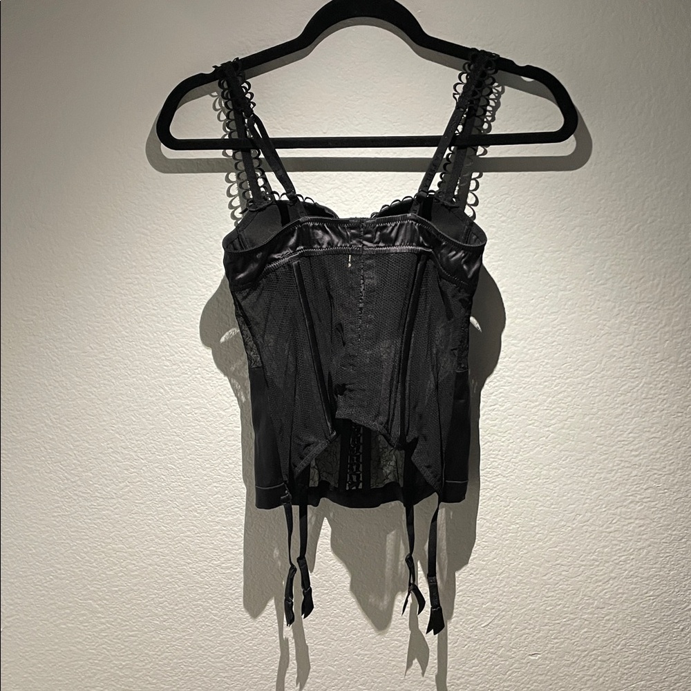 La Perla Black Lace Camisole Top - Picture 2 of 9